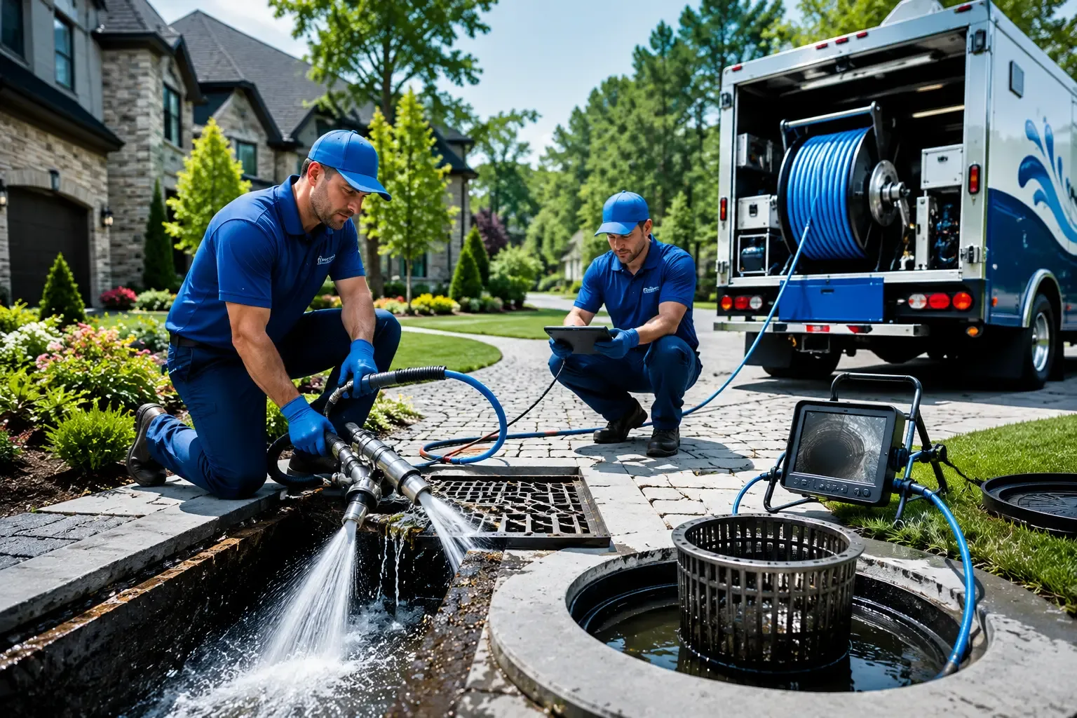 Local outdoor drain cleaning professionals in Pleasanton, TX